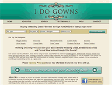 Tablet Screenshot of idogowns.com.au